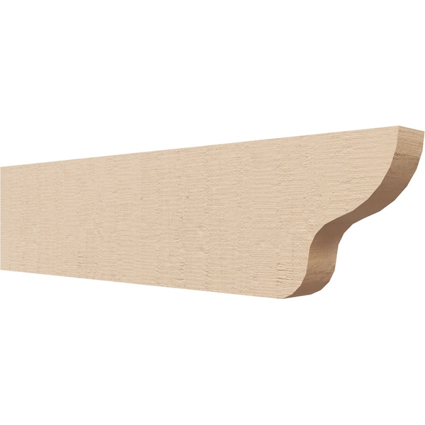 Ekena Millwork 2in. W x 6in. H x 24in. L Greensboro Woodgrain TimberThane Rafter Tail, Primed Tan RFTUR02X06X24GRNRCPR - main